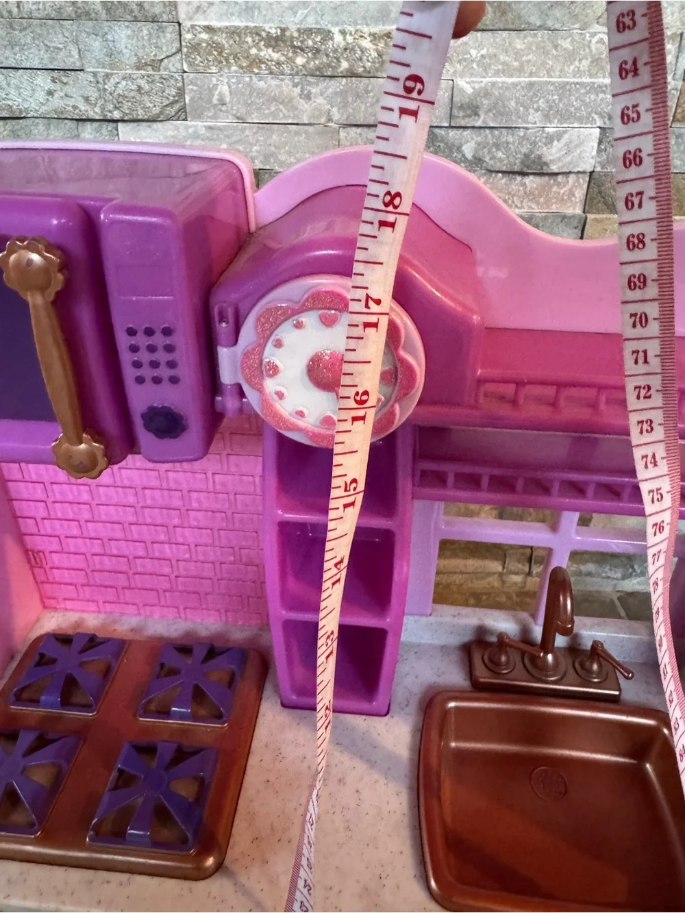 Our generation Play Kitchen Set with Refrigerator